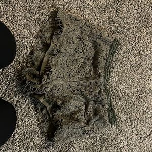 Laced looking cotton fabric